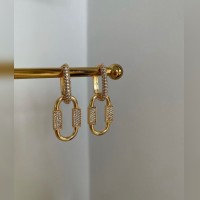 ZİRKON TAŞLI MARKA KÜPE
