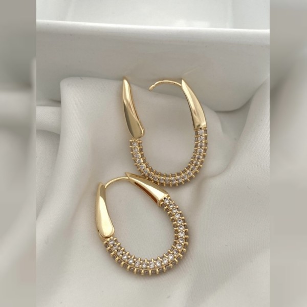 TASARIM ZİRKON TAŞ KÜPE