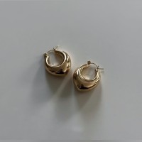 DAMLA MODEL BASİC GOLD KÜPE