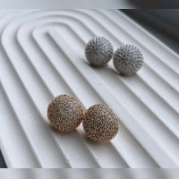 FULL ZİRKON TAŞ TOP KÜPE