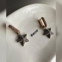 FULL ZİRKON TAŞLI YILDIZ KÜPE
