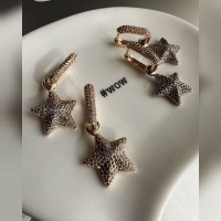 FULL ZİRKON TAŞLI YILDIZ KÜPE
