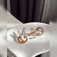 ZİRKON TAŞLI TAVŞAN KÜPE