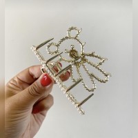 TEDDY İNCİLİ METAL MANDAL TOKA