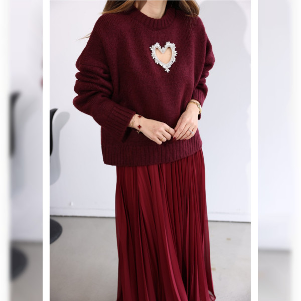 Bordo Oversize Triko